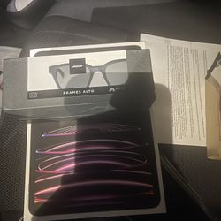 iPad Pro And Bose Audio Sunglasses 