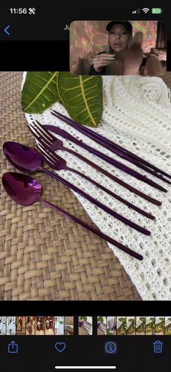 Purple Utensils