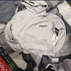 ESSENTIAL HOODIE DARK OAT