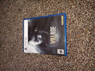 Play station five game village resident evil