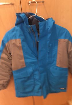 Boys Lands End Winter Coat Size 8 (Like New!)