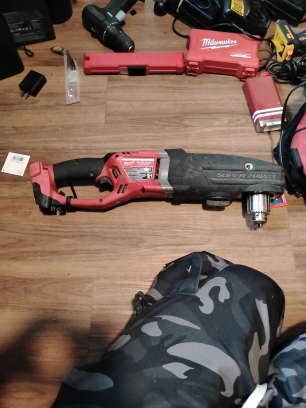 Milwaukee Super Hawg Right Angle Drill