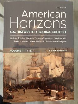 American Horizons Book