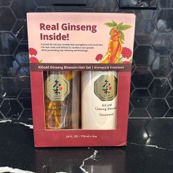 Kigold Ginseng Blossom Hair Set Shampoo And Treatment 