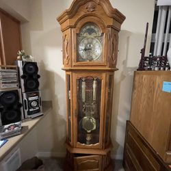 Hermle 96” Tall Grandfather clock