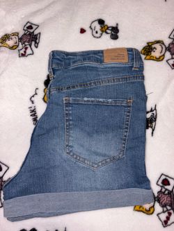 Denim blue shorts