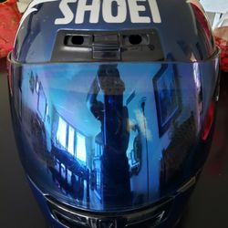 Shoei Neotec II Blue Metallic Helmet

