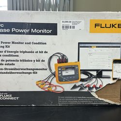 Fluke 3540 FC 3-Phase Power Monitor w/ original box