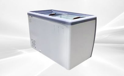 NSF 49 ins Ice Cream Glass Freezer Dipping Cabinet RI-360DC