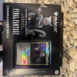 Magic The Gathering Final Fantasy Commander Deck Scions & Spellcraft Brand New Sealed!