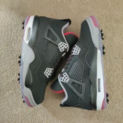 Air Jordan Retro 4 "Bred" Golf Size 5 men/6.5wmns 