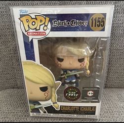 Funko Pop! Animation Black Clover Charlotte (Charla) #1155 Chase GITD LE