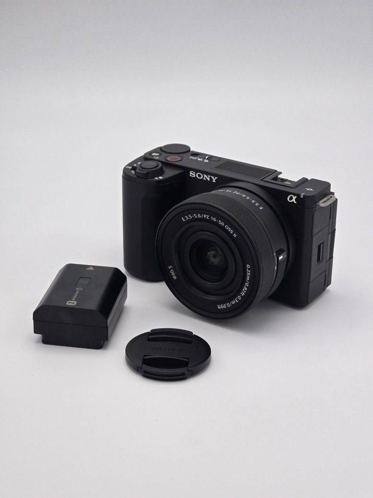 Sony ZV-E10 II Mirrorless Camera with 16-50mm Lens (Black)