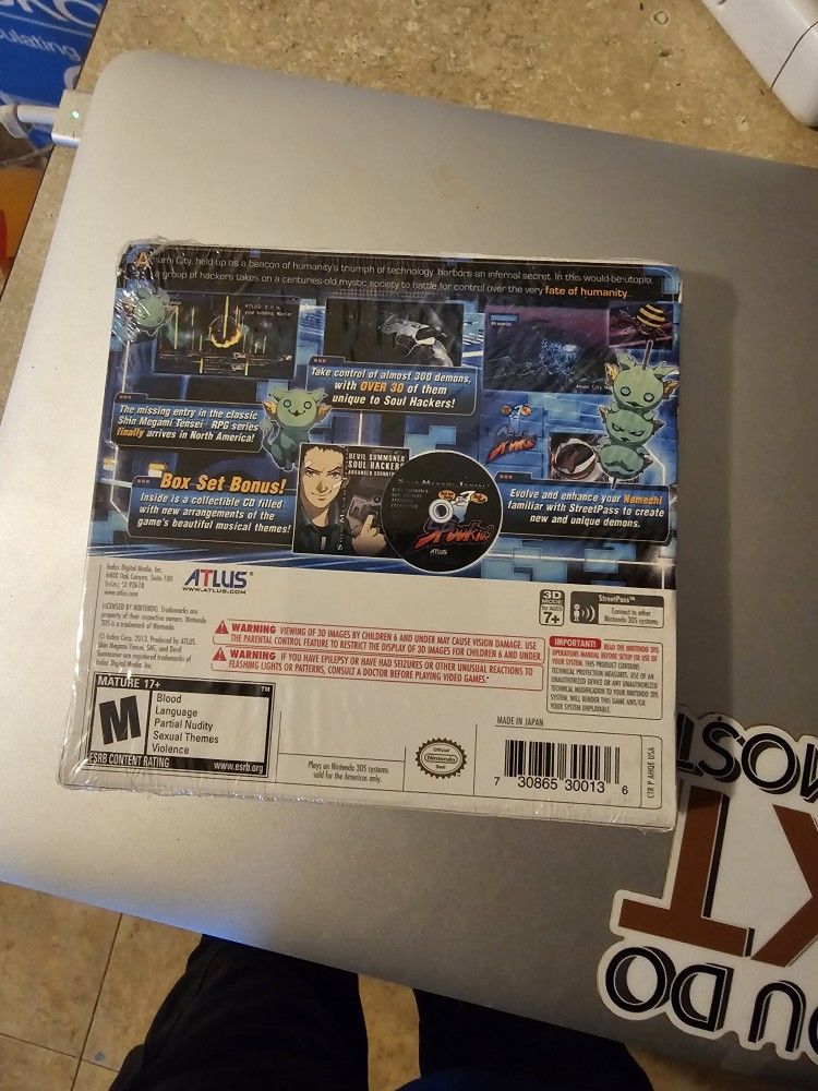 Shin Megami Tensei Souldhackers 3ds