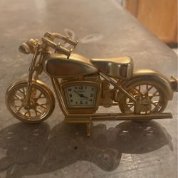 Miniature Timex Harley Davidson Clock