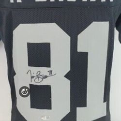 Autographed Tim BROWN Jersey 