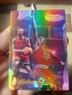 98-99  Topps Gold Label Micheal Jordan Mint