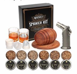 Whiskey & Cocktail Smoker Kit