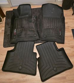 Infiniti Q50 AWD Floor Mats Weathertech Waterproof Good