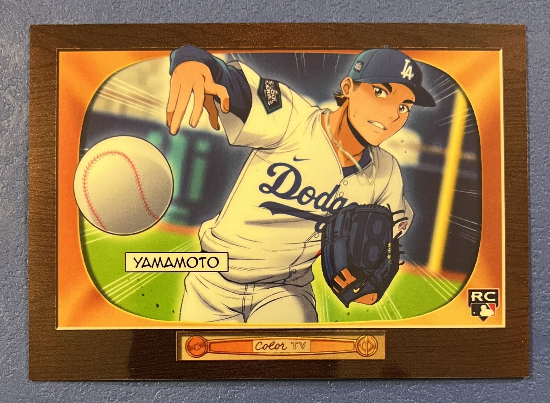 Yoshinobu Yamamoto Bowman Anime RC - LA Dodgers