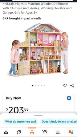 Kids Kraft Majestic Mansion Doll House 