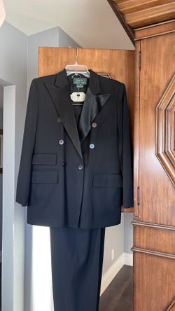 Satin Lapels Double Breasted Tuxedo