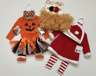 Brand New Baby Holiday Clothing Bundle