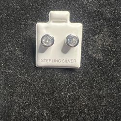 Beautiful Sterling Silver Earrings/Aretes De Plata 925