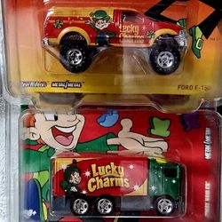 Hot Wheels 2 Lucky Charms Pcs