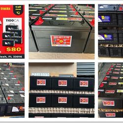 Baterías de camión nuevas garantía de 1 año