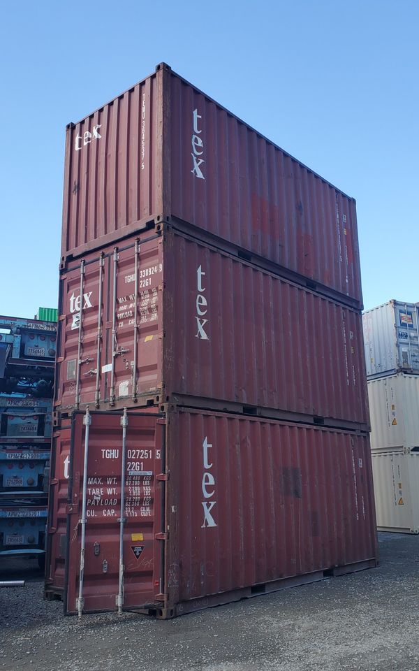 Free Delivery 20' Used Shipping Containers Storage for Sale in