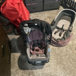 Baby Stroller And Car Seat 