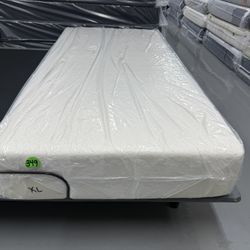 TWIN XL TEMPURPEDIC MATTRESS & BOX SPRING BED SET