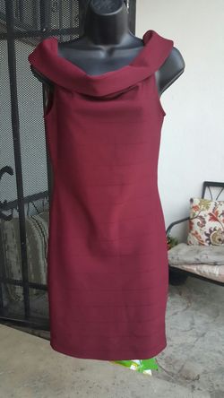 red dress