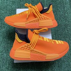 Adidas NMD HU Orange size 8 VNDS