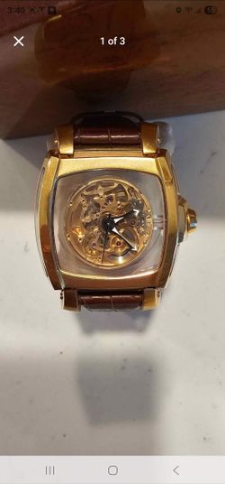 Invicta Reserve Sapphire Ghost Swiss Skeleton Caliber Automatic Men's Watch *Rare*