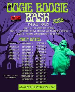 Oogie boogie bash