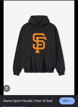 Fear of god of essentials SF hoodie