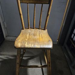 Vintage Plank Chair 