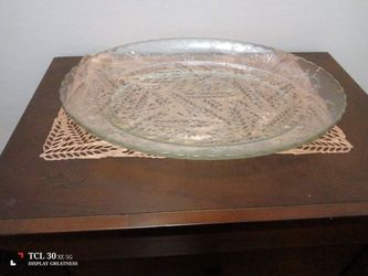 Extra Large Crystal Plate