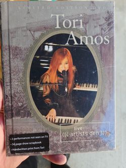 Tori Amos: Live from the Artists Den (DVD, 2010, Limited Edition) *NEW*