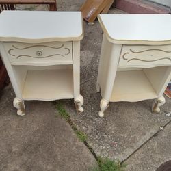 White End Tables