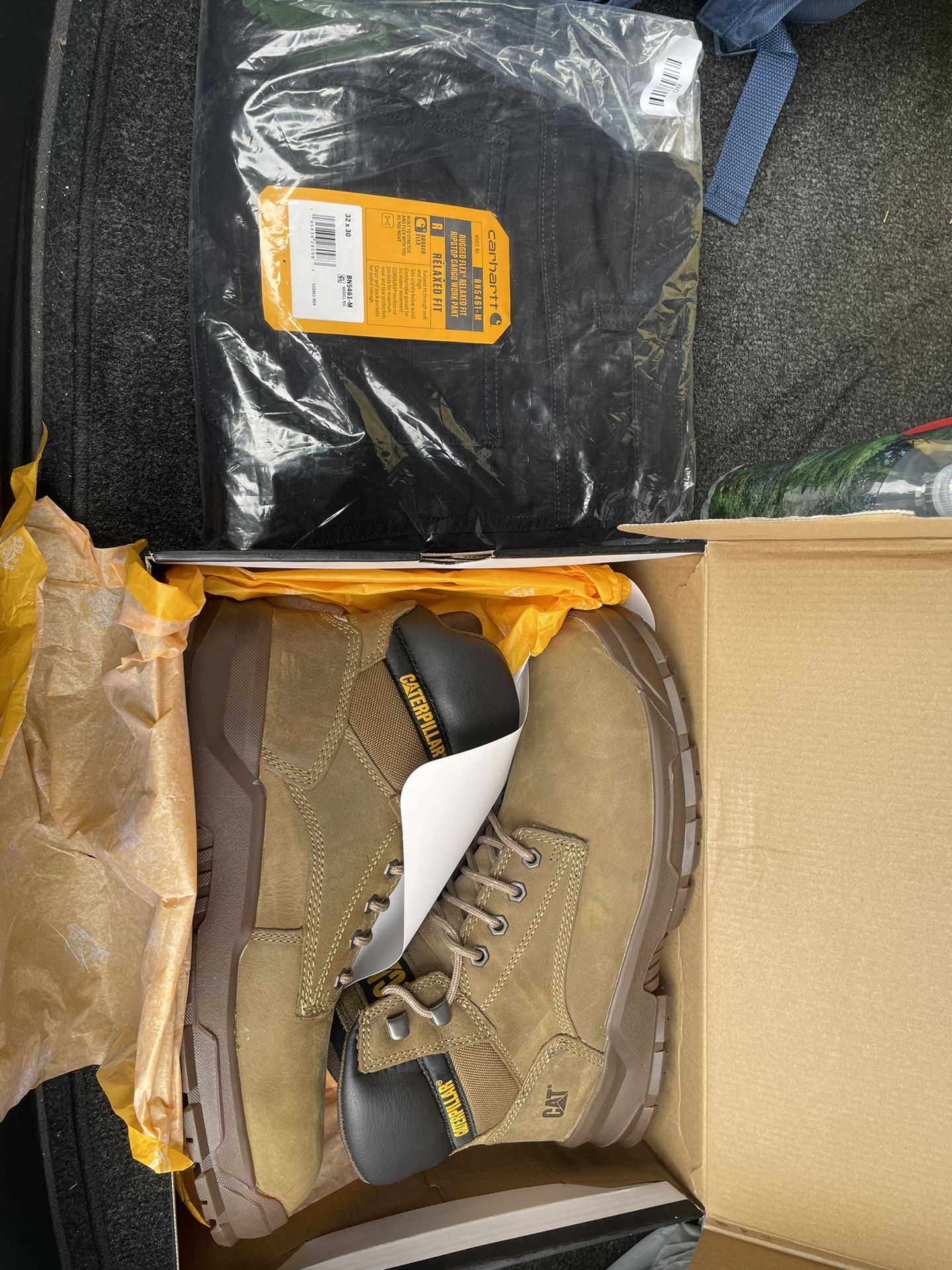 Steel Toe Boots And Work Pants