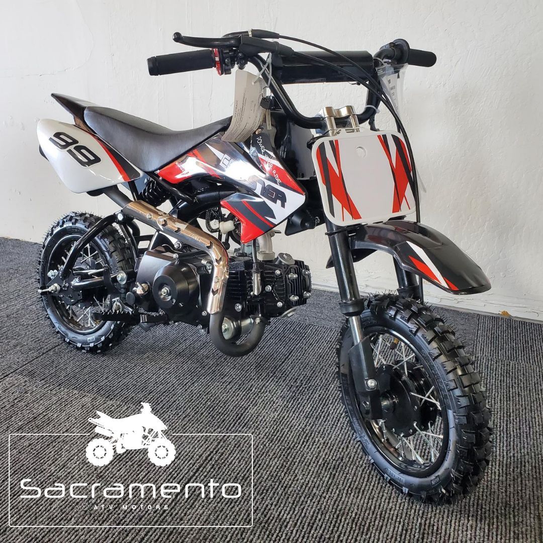 Dirt Bike For Sale in Sacramento! 110cc Fully Automatic Pit Bike – Perfect for New Riders with Speed Governor & Electric Start!