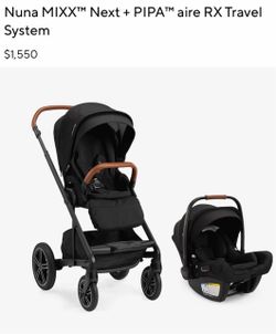 Nuna stroller and car seat