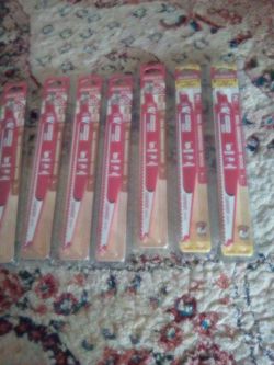 Diablo Demo Demon Sawzalll Blades 9" 5/7 Tpi  Carbide Teeth 3pks