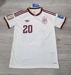 SPAIN PEDRI WORLD CUP SOCCER JERSEY
