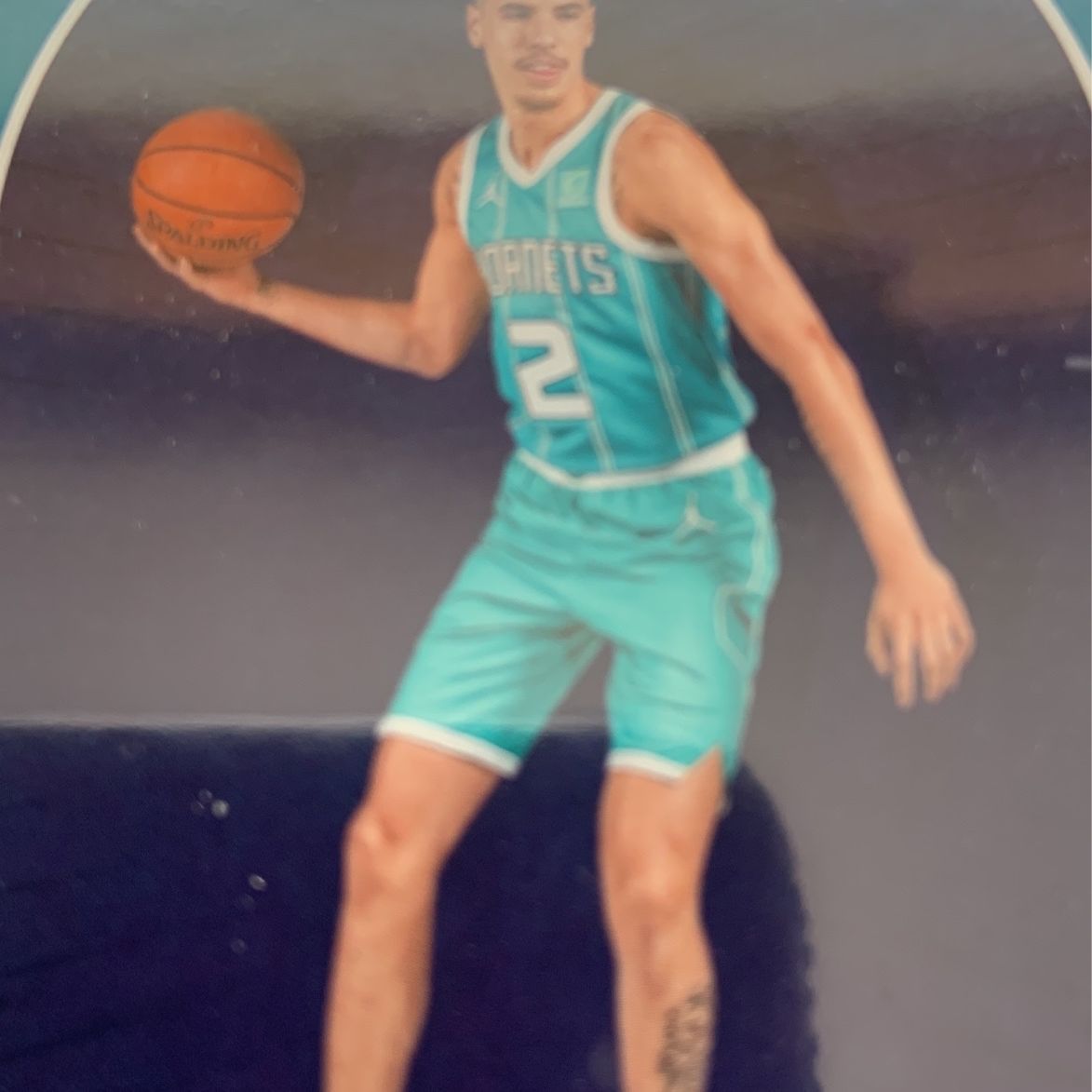 2020-21 LaMelo Ball Hoops Rookie Card