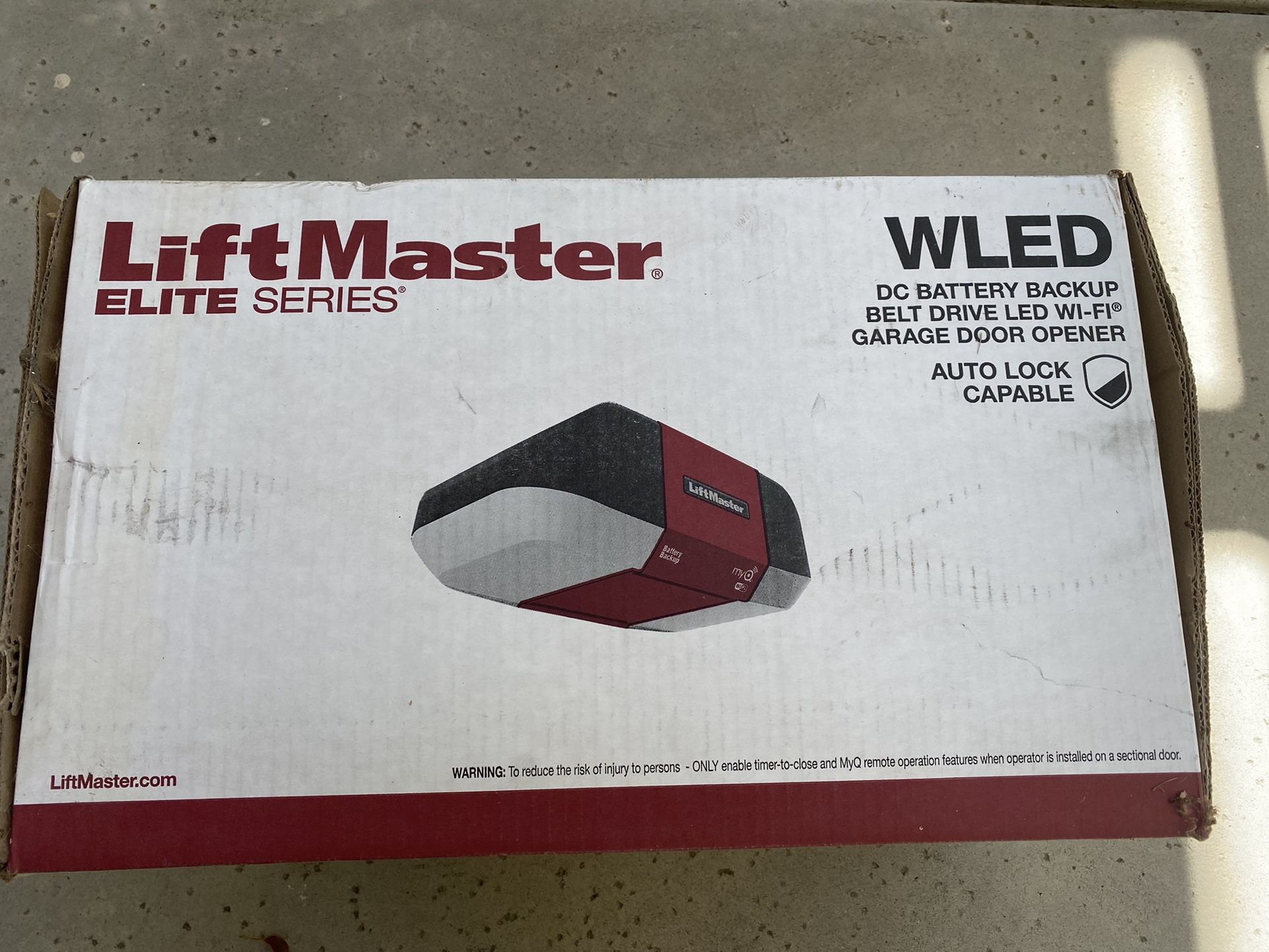 LiftMaster Elite Series, Garage Door Opener