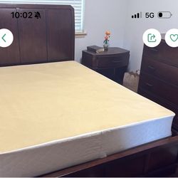 Queen Mattress, And Bed Frame